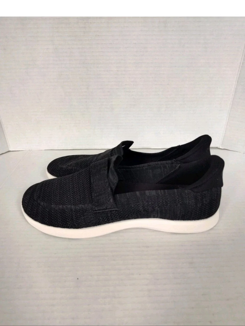 Hike Footwear Valenza Black Knit Barefoot Slip On Shoes Women's 10 Comfort Shoe
